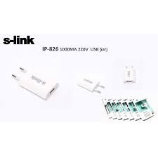 S-LINK IP-826 1000MA 220V USB ŞARJ